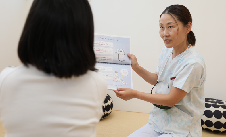 説明・カウンセリング、本契約のイメージ写真